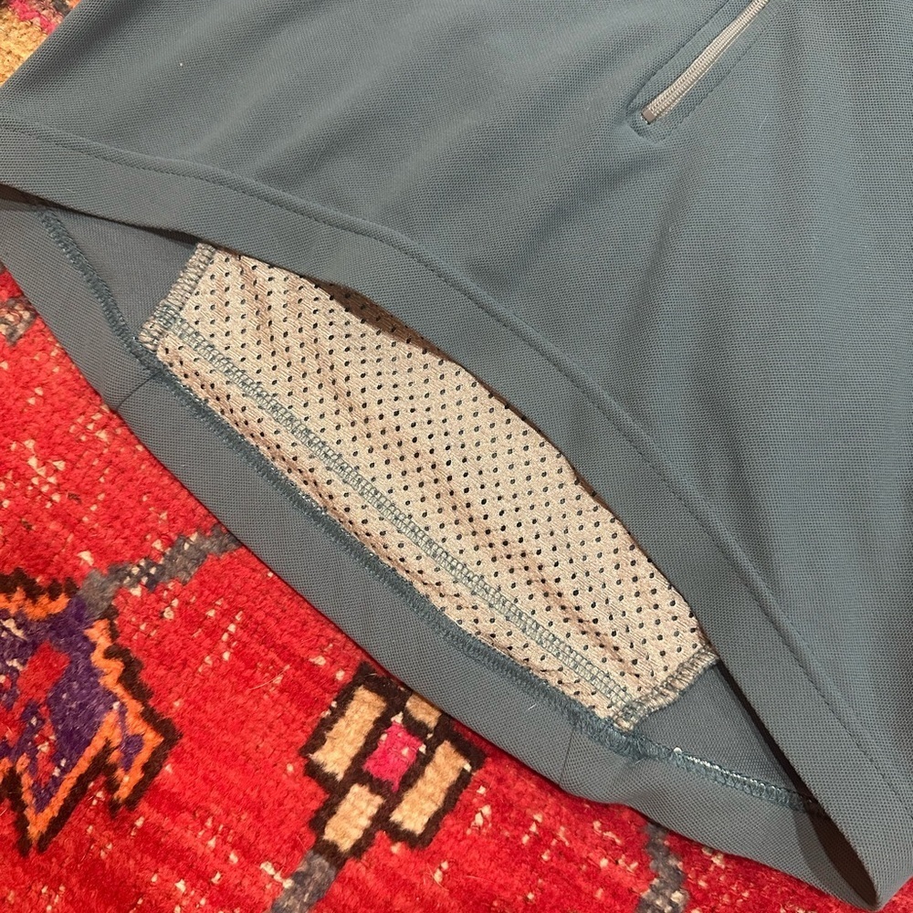 PATAGONIA blue grey 1/2 zip running jacket sz S - Picture 3 of 7